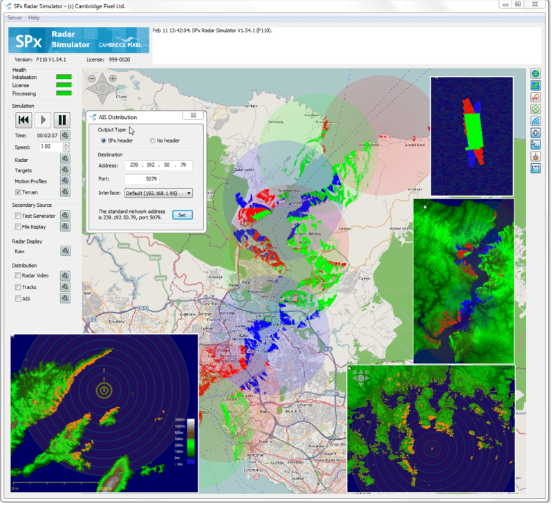 Marine Radar Simulation software, free download