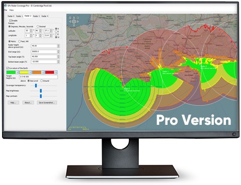 Radar Coverage Tool (Free Download) | Cambridge Pixel